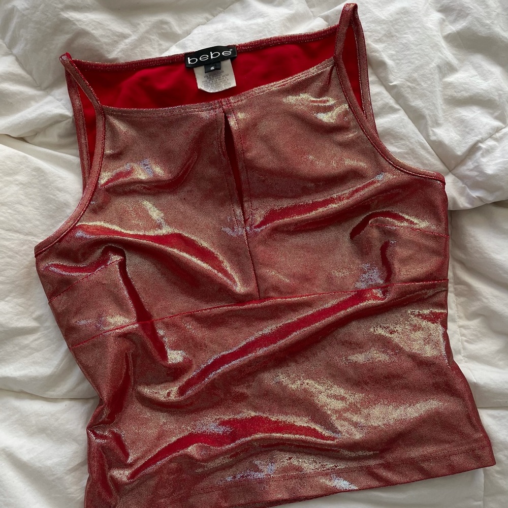 Bebe Raver Keyhole Top